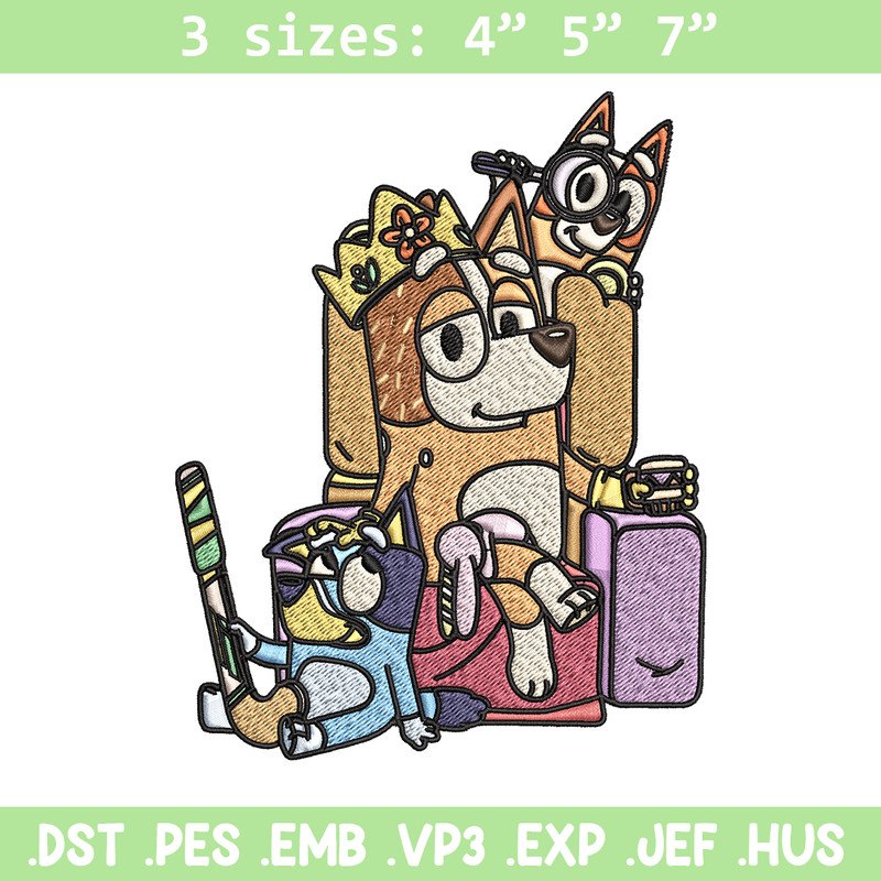 Mom bluey bingo Embroidery, Bluey cartoon Embroidery, Embroidery File, cartoon design, cartoon shirt, Digital download..jpg