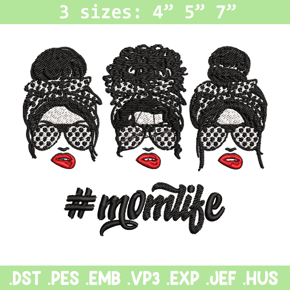 Mom Life Leopard Embroidery design, Mom Life Embroidery, logo design, Embroidery File, logo shirt, Instant download..jpg