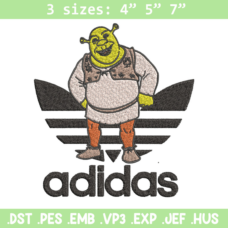 Monster adidas Embroidery Design, Adidas Embroidery, Embroidery File, Brand Embroidery, Logo shirt, Digital download.jpg