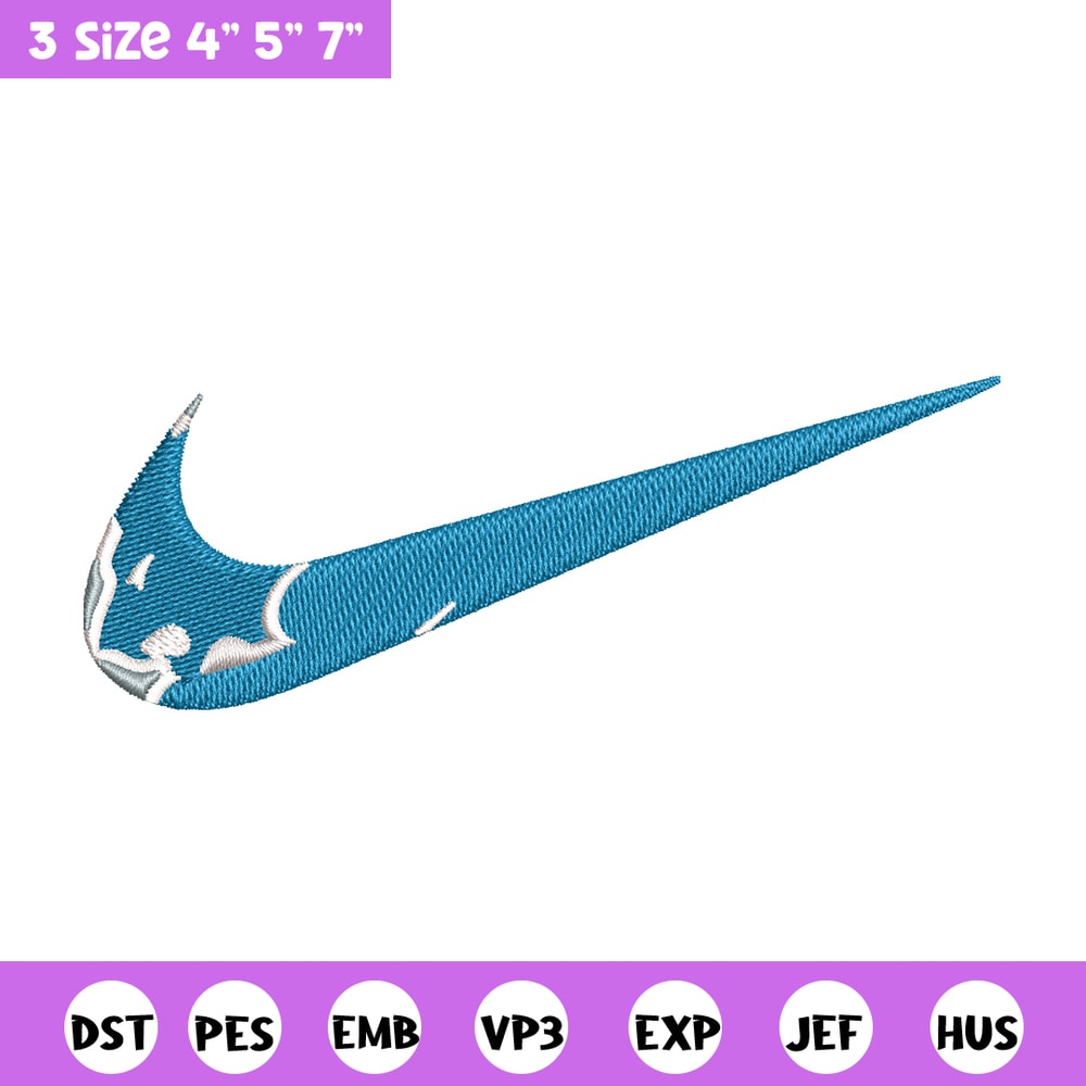 Nike blue embroidery design, Nike embroidery, Nike design, Embroidery shirt, Embroidery file, Digital download.jpg