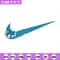 Nike blue embroidery design, Nike embroidery, Nike design, Embroidery shirt, Embroidery file, Digital download.jpg