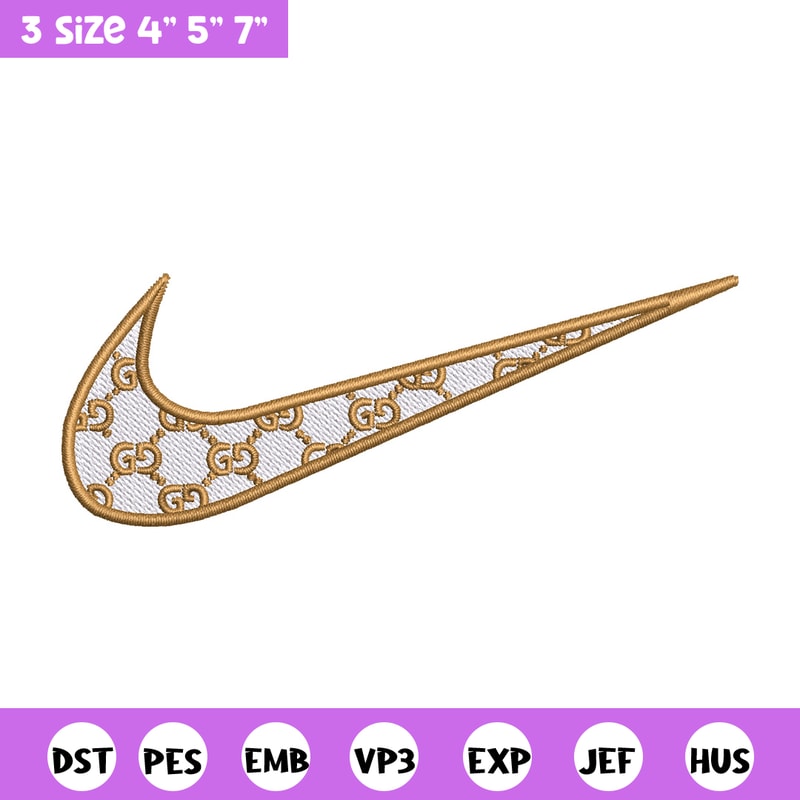 Nike brown embroidery design, Nike embroidery, Nike design, Embroidery shirt, Embroidery file, Digital download.jpg