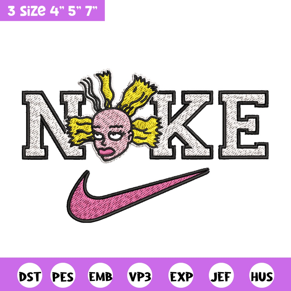 Nike funny girl Embroidery Design, Brand Embroidery, Nike Embroidery, Embroidery File, Logo shirt, Digital download.jpg