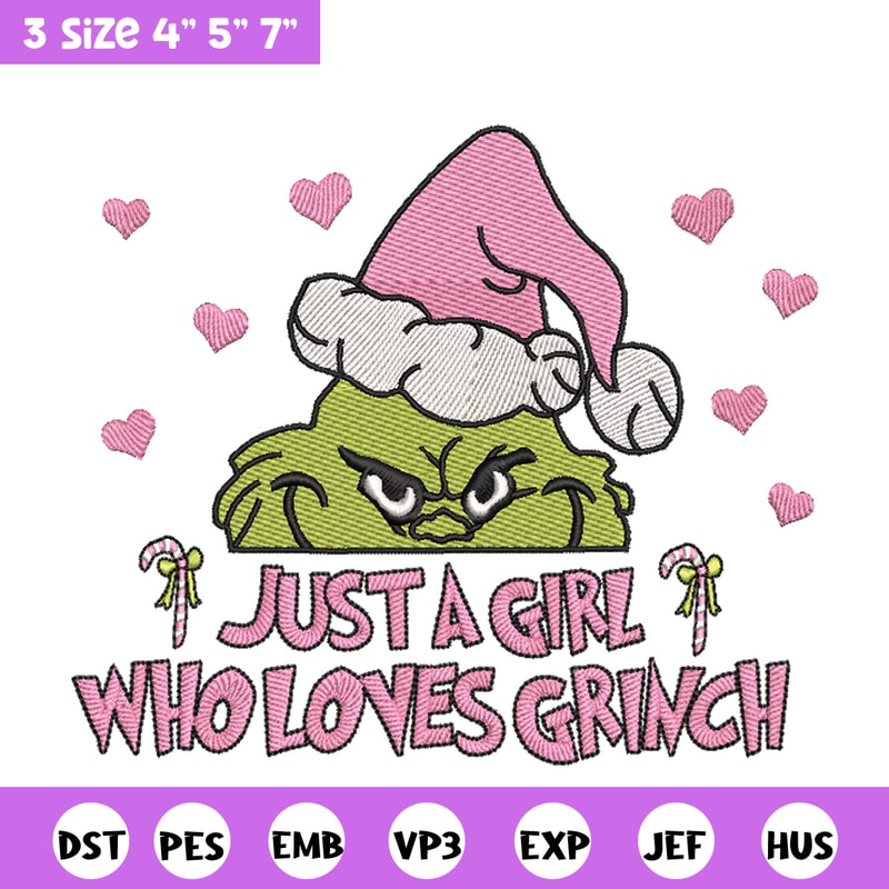 Who love grinch embroidery design, Grinch embroidery, Chrismas design, Embroidery shirt,Embroidery file,Digital download.jpg