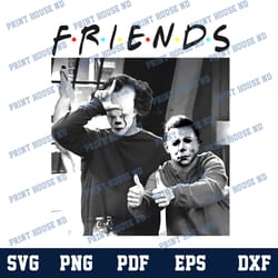 friends killer characters png, happy horror halloween gift, horror movie killers png, scary png, friend horror png