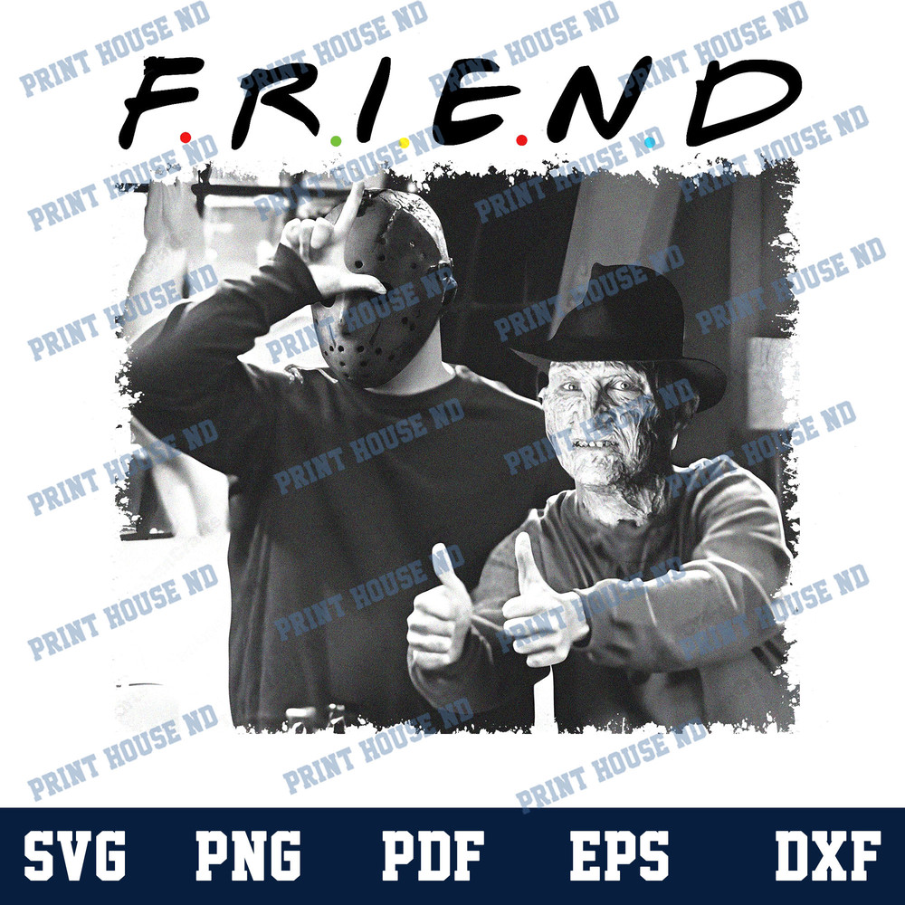 Friends Killer Characters Png Horror Movie Killers Png Happy Horror Halloween Gift Scary Movie Png Friend Horror Png 0