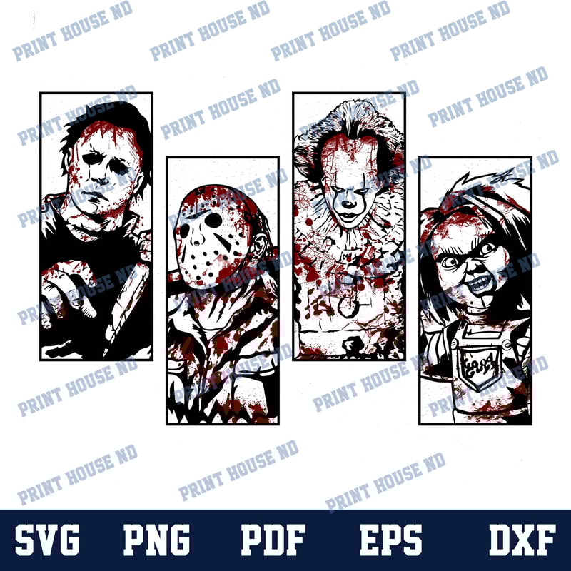 Halloween Horror Movie Killers Png Halloween Horror Friends Png Horror Movie Png Friends Halloween Png 0