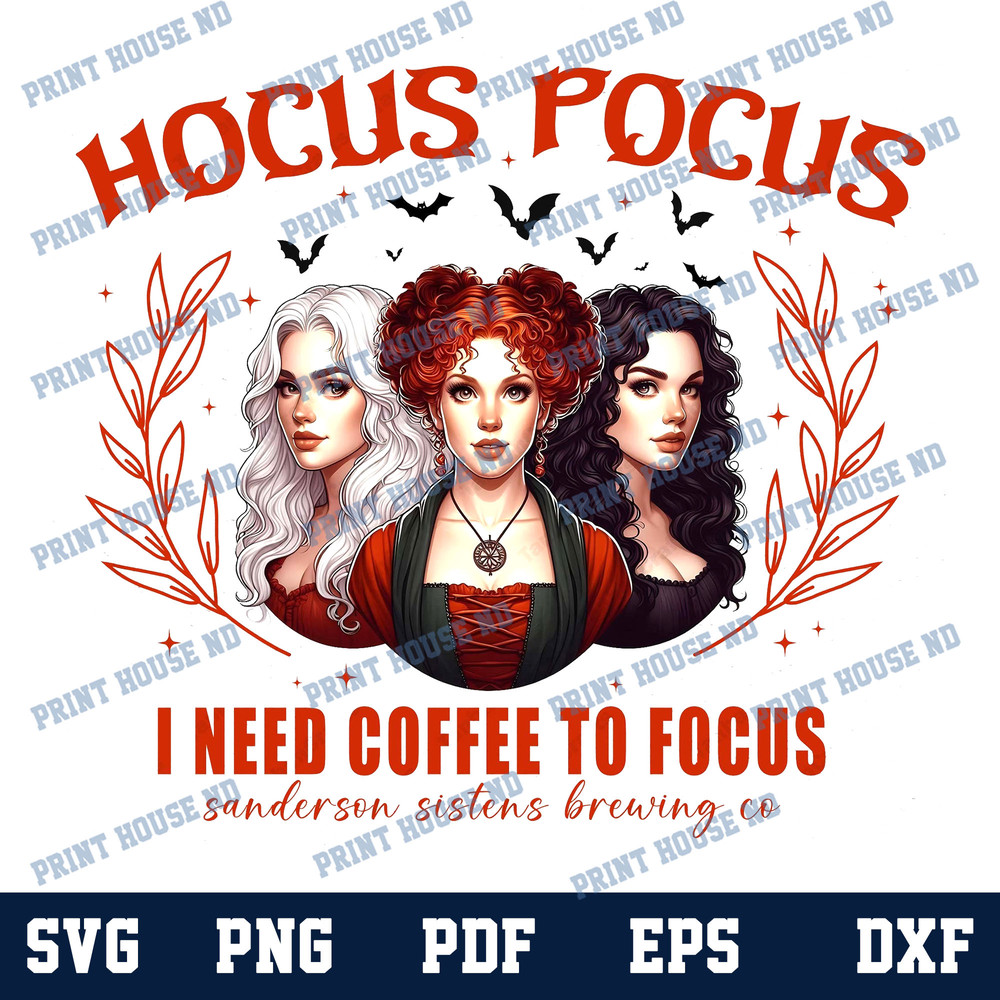 I Need To Focus Png Retro Halloween Png Halloween Png Halloween Shirt Png Halloween Witch Png 3 Witch Sisters Png 0