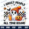 Retro I Ghost People Png Halloween Png Cute Ghost Pumpkin Png Spooky Vibes Png Ghost Coffee Png Svg 0