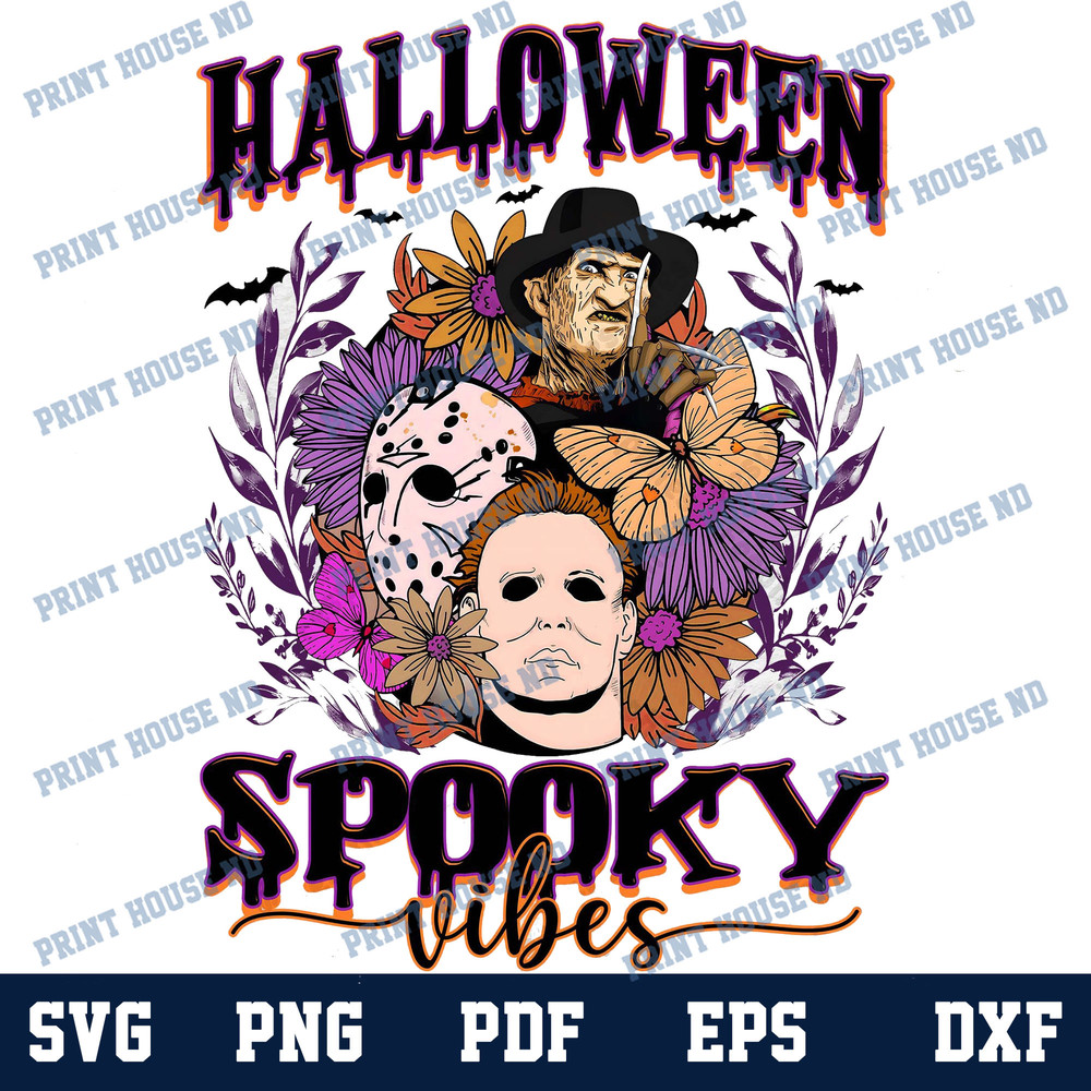 Spooky Vibes Horror Friends Png Series Killer Halloween PngMovie Killers Png Scary Halloween Movie Png Svg 0