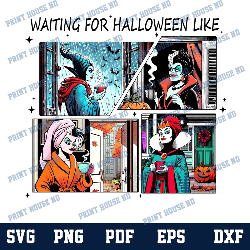 Waiting For Halloween Like Horror Movie Characters Png Spooky Season Png Horror Character Daily Life Halloween Png 0