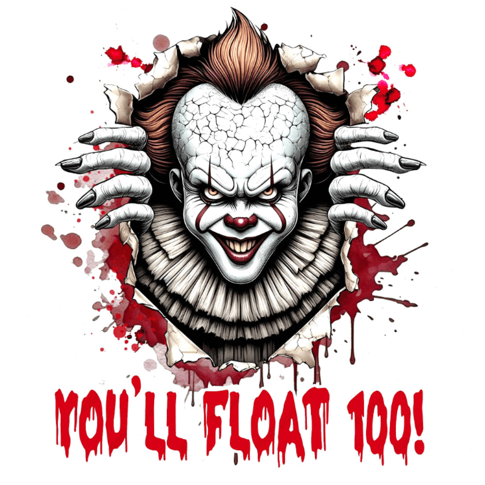 You Ll Float Too Horror Halloween PNG Halloween Friends Png Retro Halloween Png Scary Movie Horror  0
