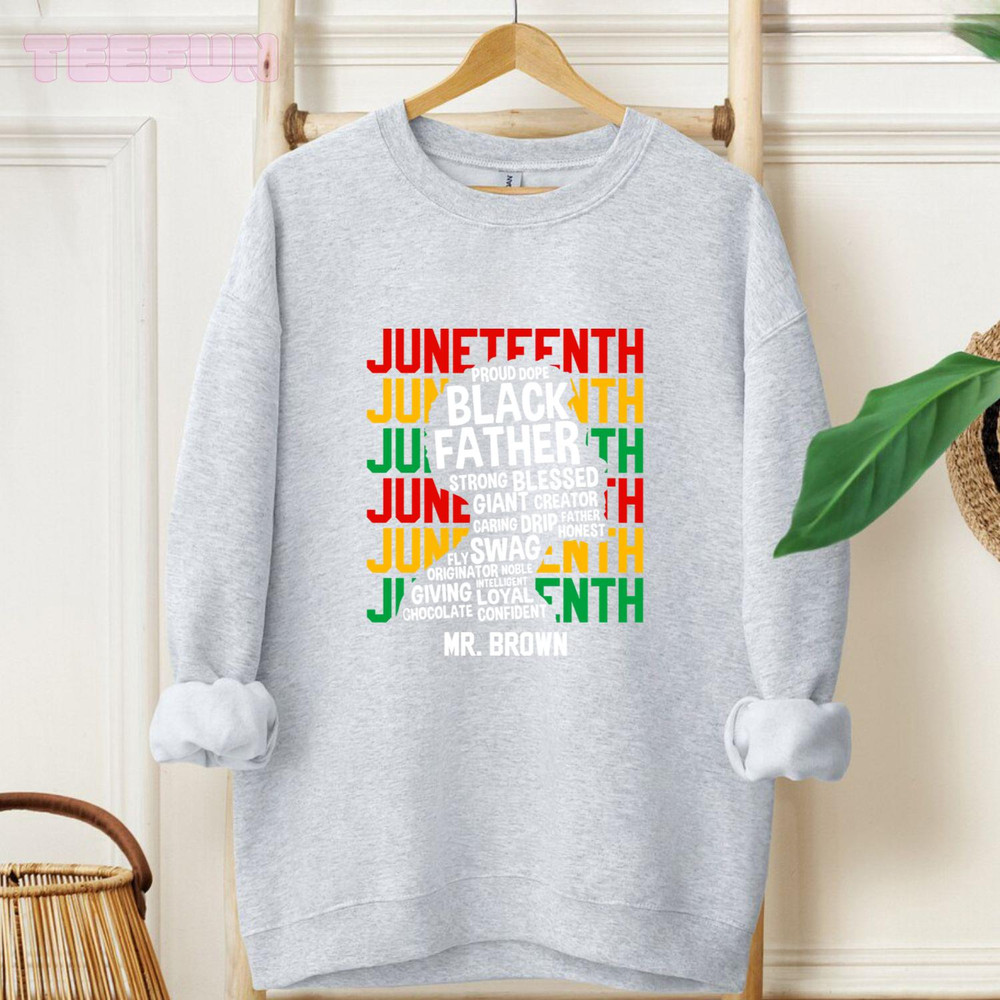 (Personalized) - Juneteenth Men_original_Hoodie_Gray.jpg