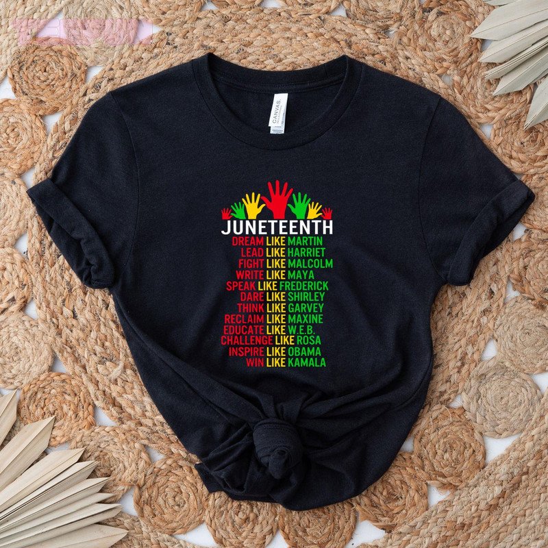 Juneteenth Famous Black Figures_original_Classic T-Shirt_Black.jpg