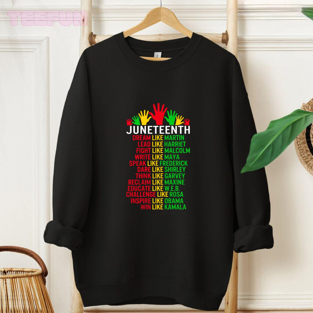 Juneteenth Famous Black Figures_original_Hoodie_Black.jpg