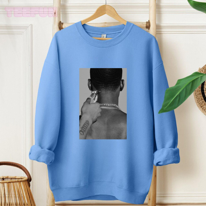 Black and White - Black Man_original_Hoodie_Blue.jpg