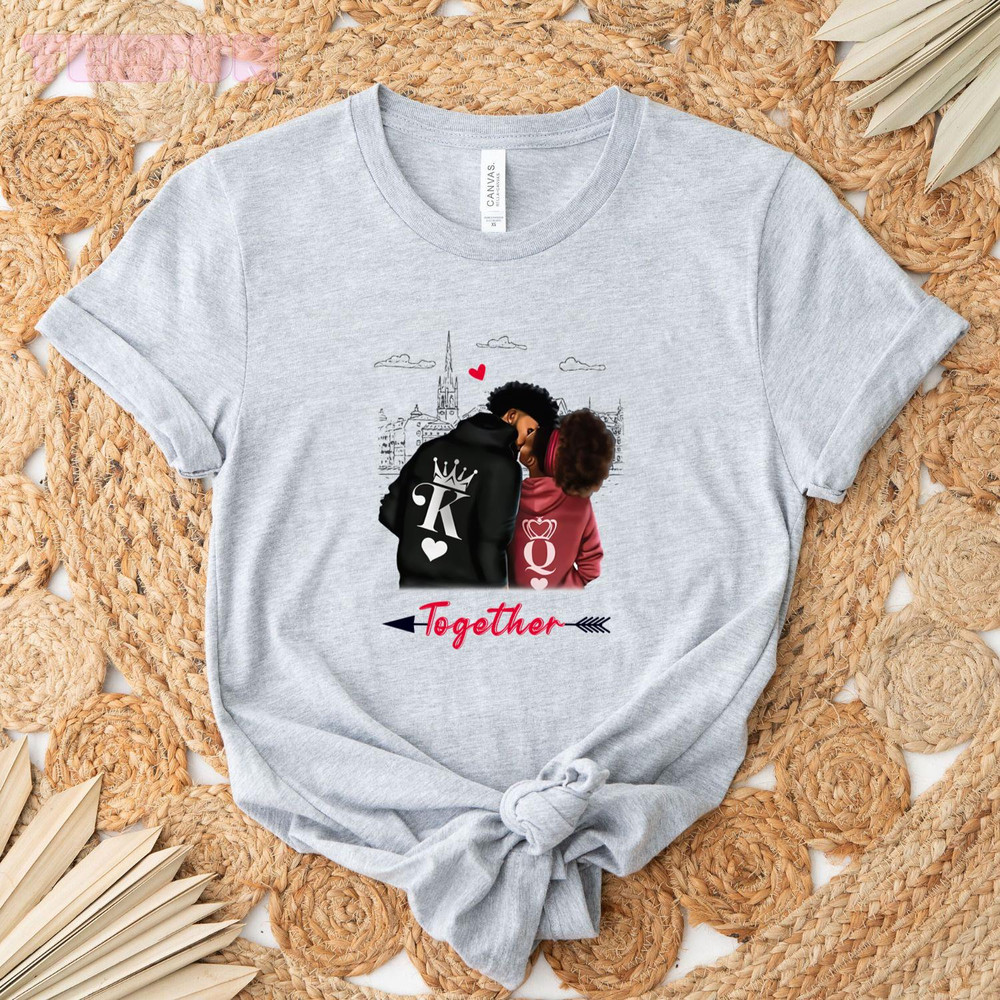 King Queen Together_original_Classic T-Shirt_Gray.jpg