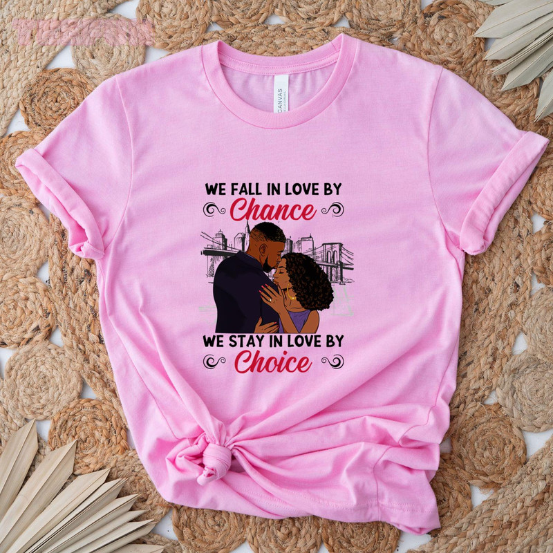 We Fall In Love By Chance_original_Classic T-Shirt_Pink.jpg