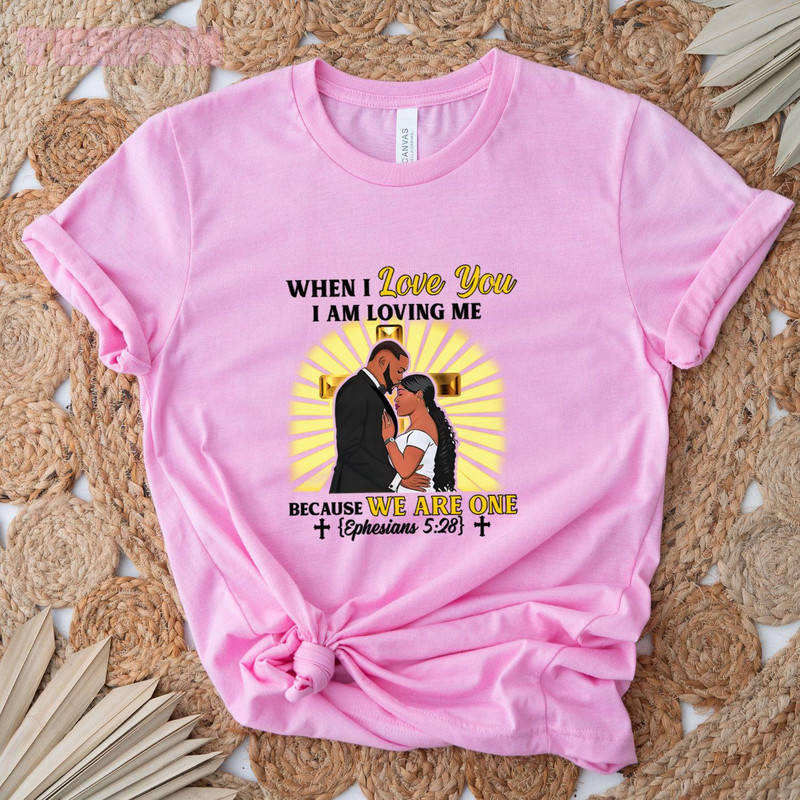 When I Love You_1_regular_Classic T-Shirt_Pink.jpg