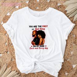 you are the first: personalized milestone t-shirt to celebrate special occasions