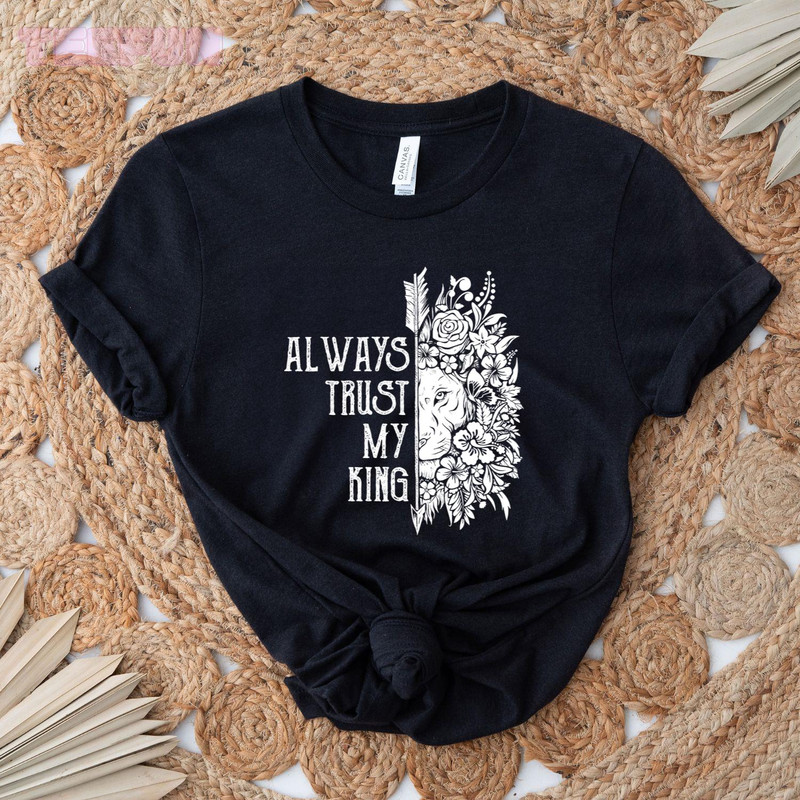 Always Trust My King - Perfect Couple Matching Shirts_original_Classic T-Shirt_Black.jpg
