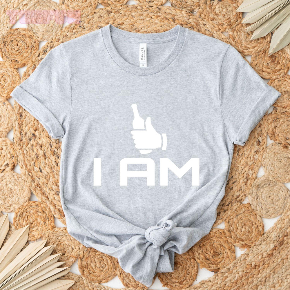 I AM - Perfect Couple Matching Shirts_original_Classic T-Shirt_Gray.jpg