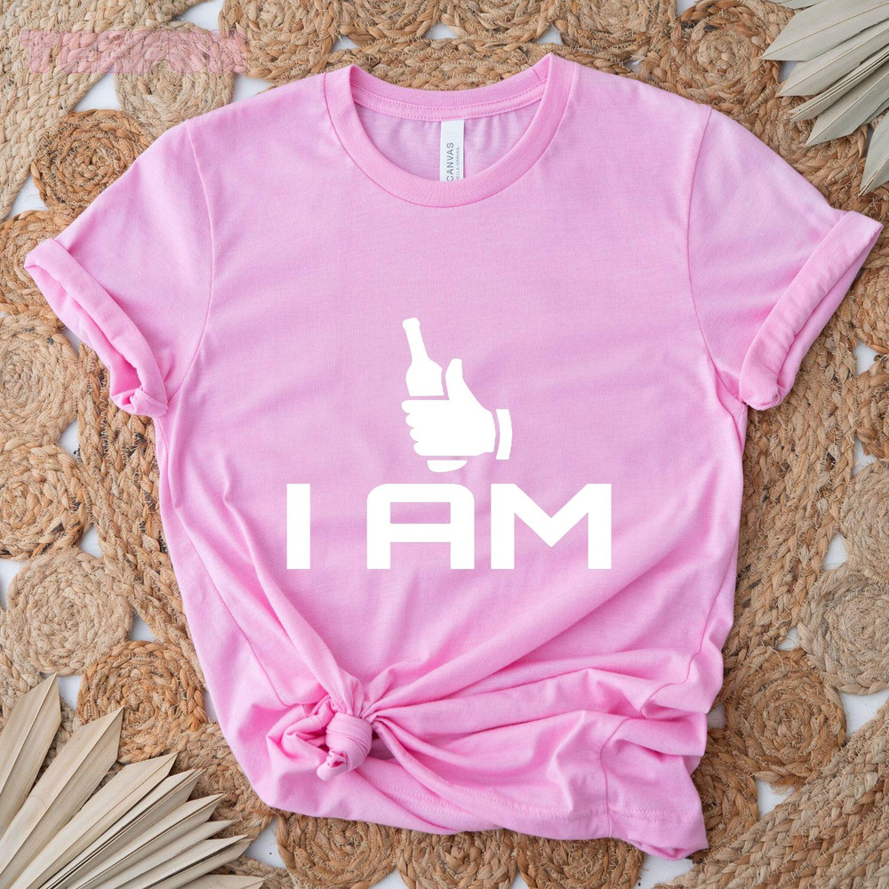 I AM - Perfect Couple Matching Shirts_original_Classic T-Shirt_Pink.jpg