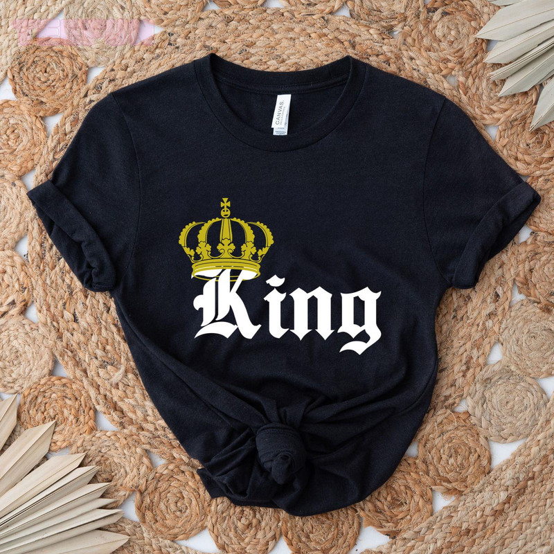 King-Queen - Perfect Couple Matching Shirts_original_Classic T-Shirt_Black.jpg
