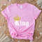 King-Queen - Perfect Couple Matching Shirts_original_Classic T-Shirt_Pink.jpg