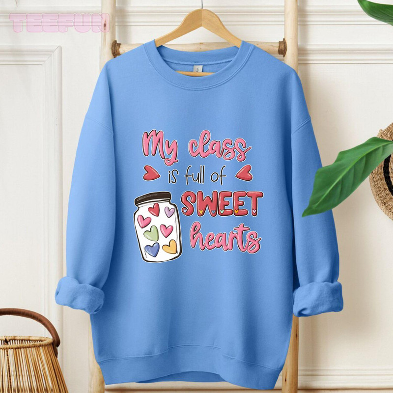 My Class Is Full Of Sweethearts_original_Hoodie_Blue.jpg
