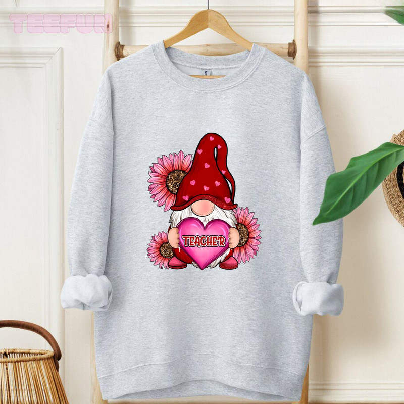 Teacher Valentine Gnome_original_Hoodie_Gray.jpg