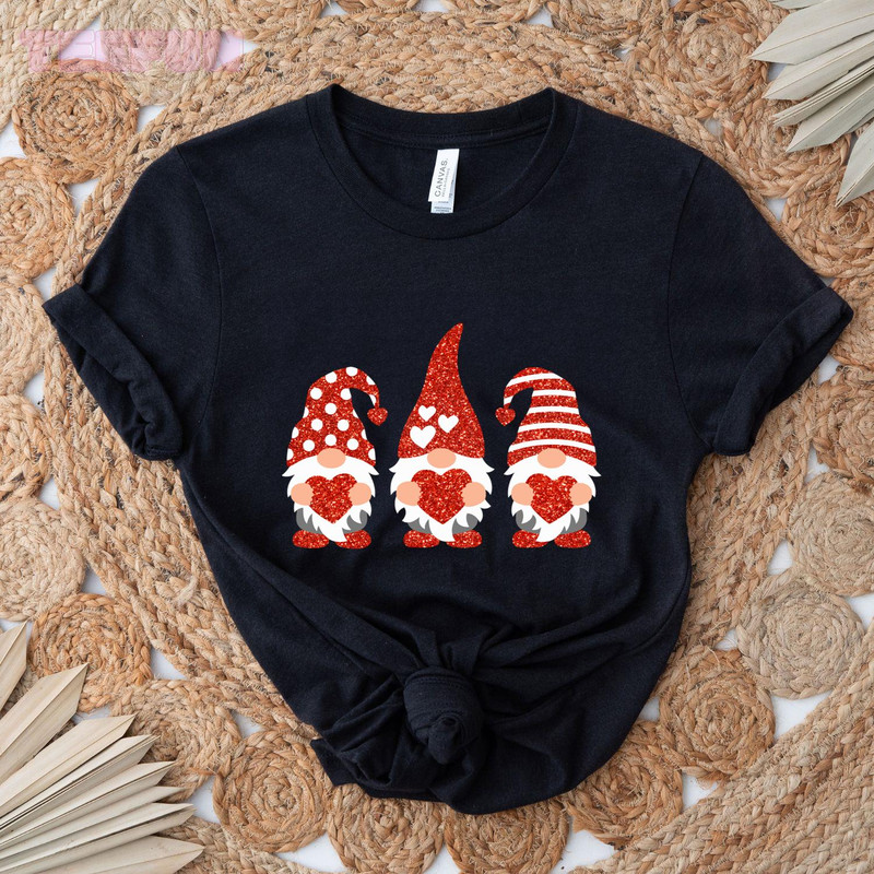 Valentine Gnomies_original_Classic T-Shirt_Black.jpg