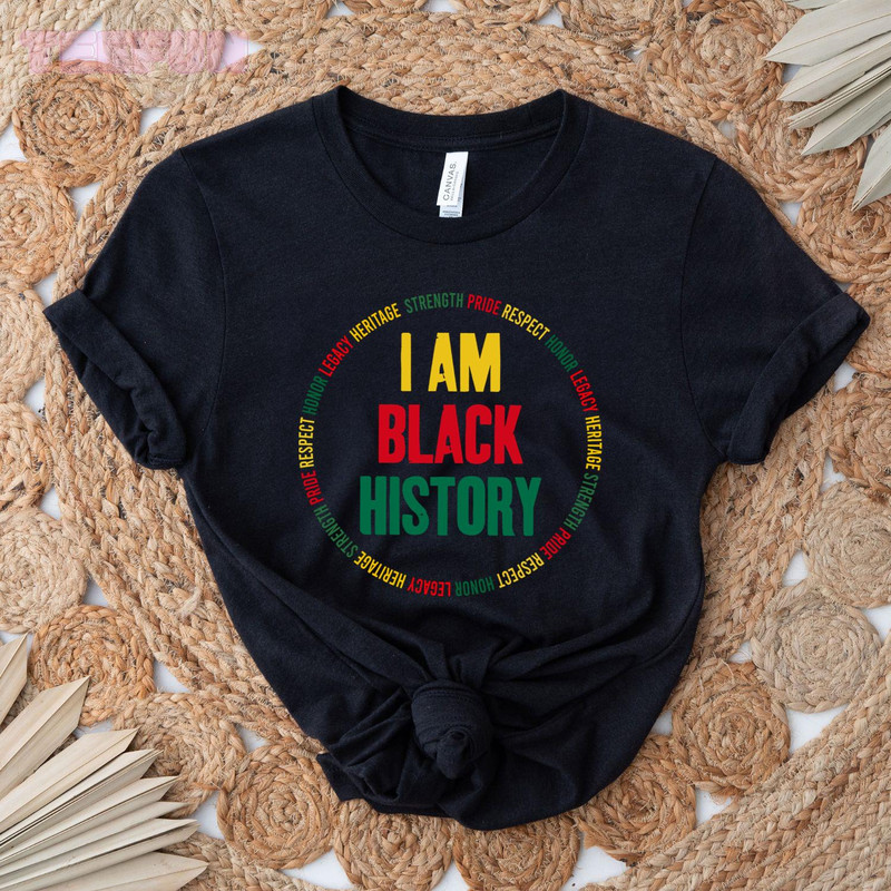 I Am Black History_3_regular_Classic T-Shirt_Black.jpg