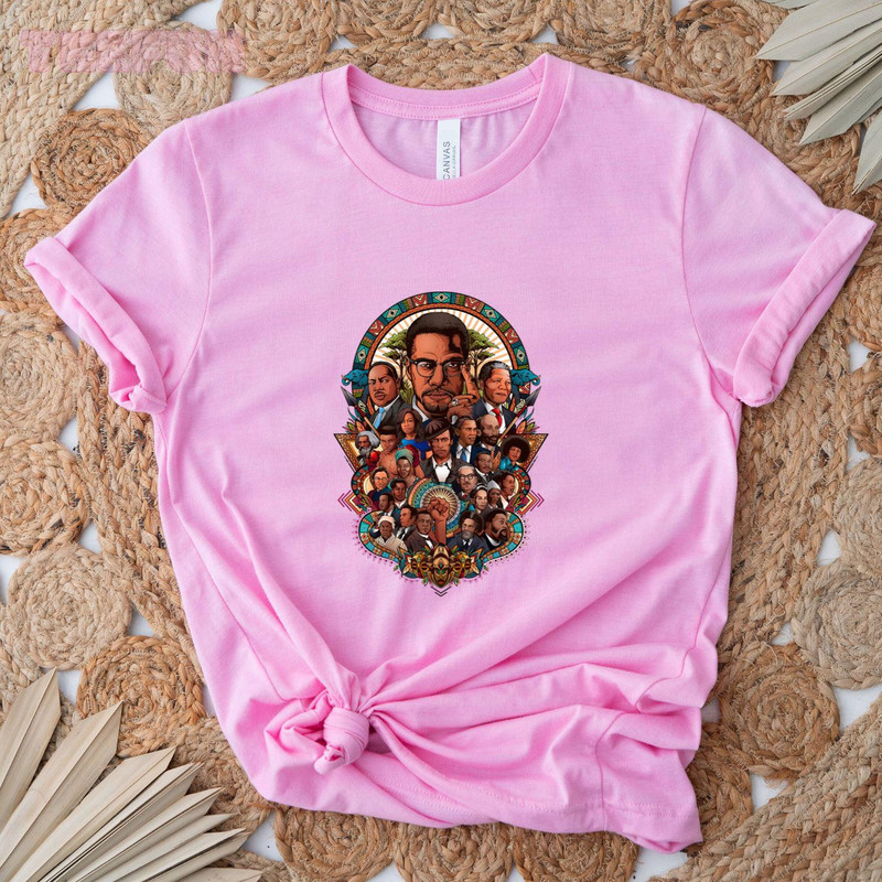 Heroes Black History_regular_Classic T-Shirt_Pink.jpg