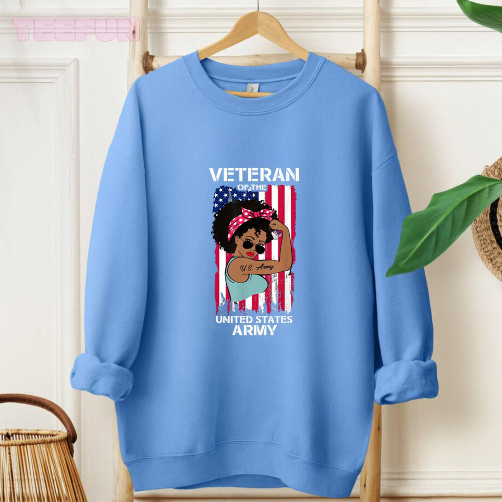 Black Woman United States Arimy_original_Hoodie_Blue.jpg