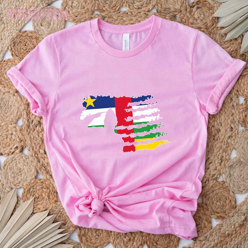 central african republic Soldier Salute Veteran Patriot_regular_Classic T-Shirt_Pink.jpg