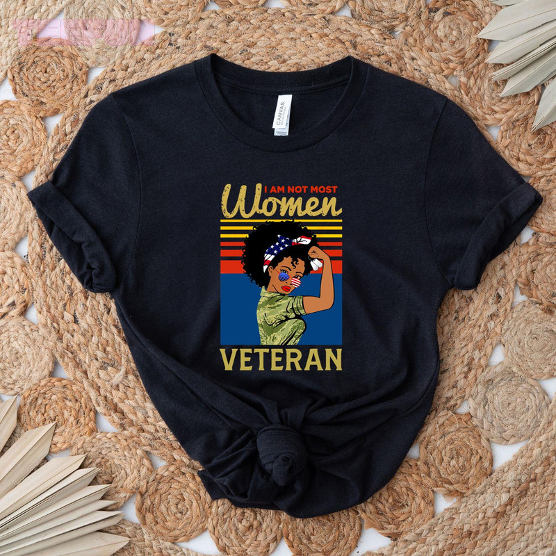 I'm a Veteran, I Am Not Most Women_original_Classic T-Shirt_Black.jpg