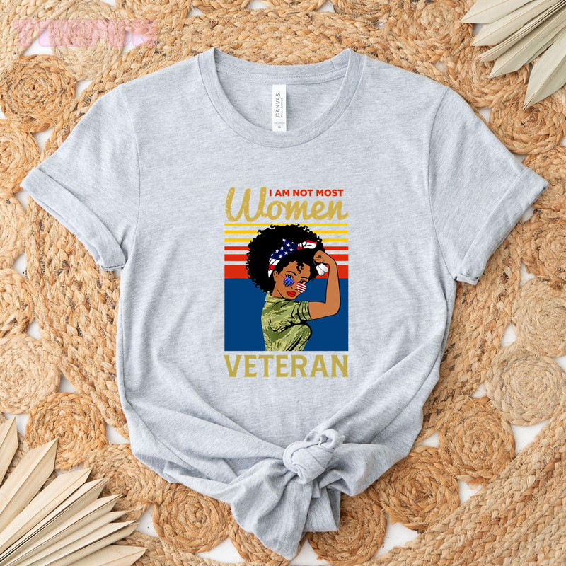 I'm a Veteran, I Am Not Most Women_original_Classic T-Shirt_Gray.jpg