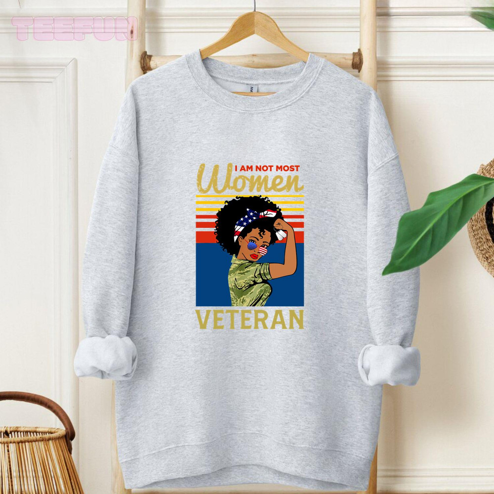 I'm a Veteran, I Am Not Most Women_original_Hoodie_Gray.jpg