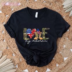 love my veteran father's day christmas day matching: heartfelt gifts for proud families of veterans