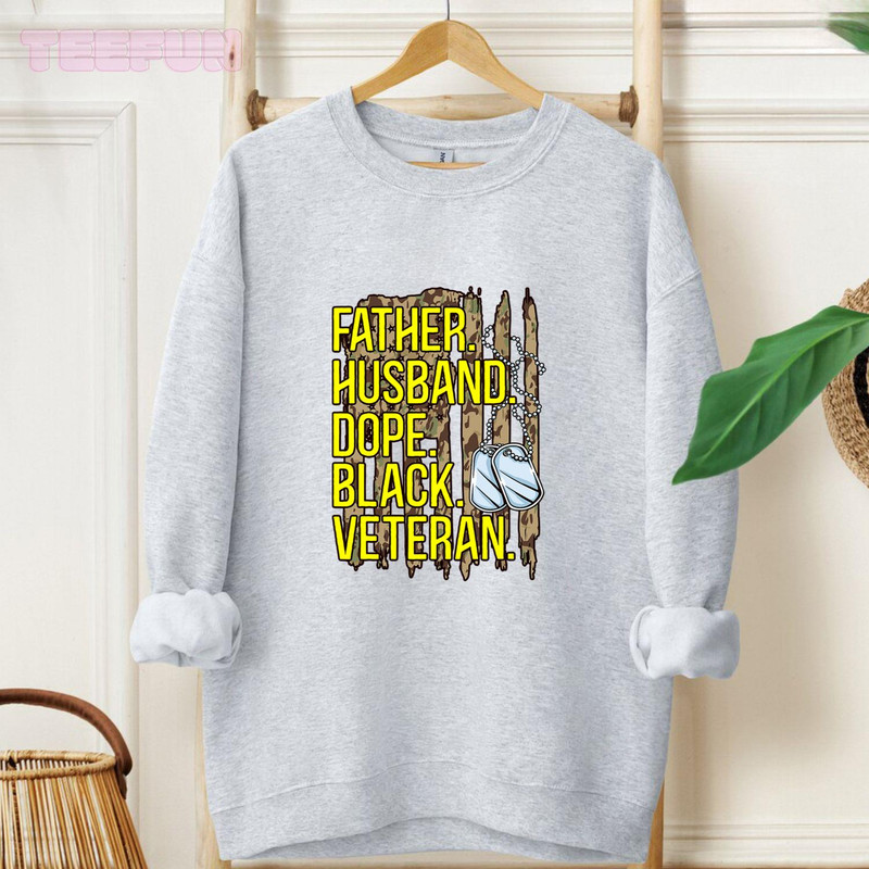 Mens Father Husband Dope Black Military Veteran African American_1_original_Hoodie_Gray.jpg