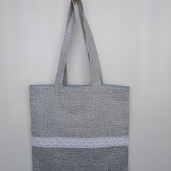 Daily Canvas Bag, one-shoulder environmental protection three-dimensional canvas Strong reusable tote bag, eco friendly