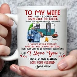 customized to my wife mug i love you forever and always mug, valentine gifts