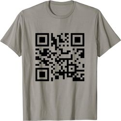fuck you qr code t-shirt