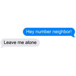 hey number neighbor!
