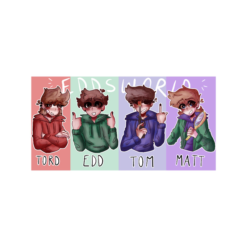 Eddsworld Tord Edd Tom Matt Premium .png