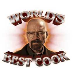 worlds best cook walter white breaking bad design