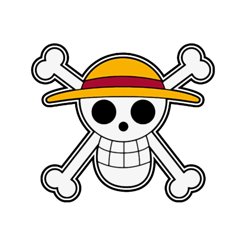 StrawHat Flag and Mask and more to decorate your room , buy and join the Straw Hat crewT-Sh.png