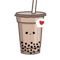 Kawaii Boba Tea Love Bubble Tea.png