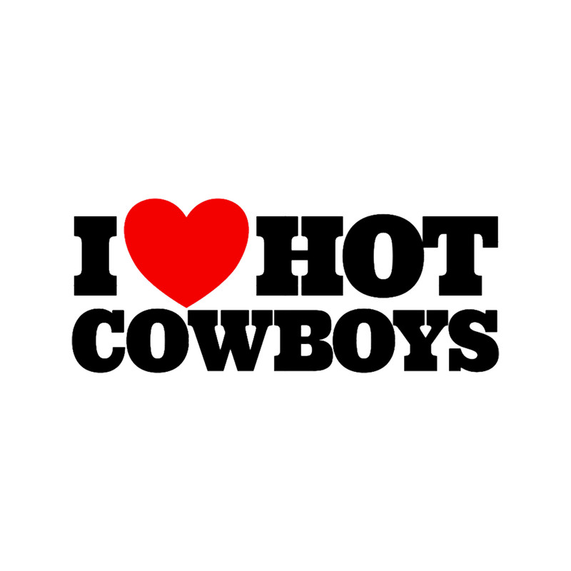 I Love Hot Cowboys Red Heart Cowboys I Love Hot Cowboys Gear.png